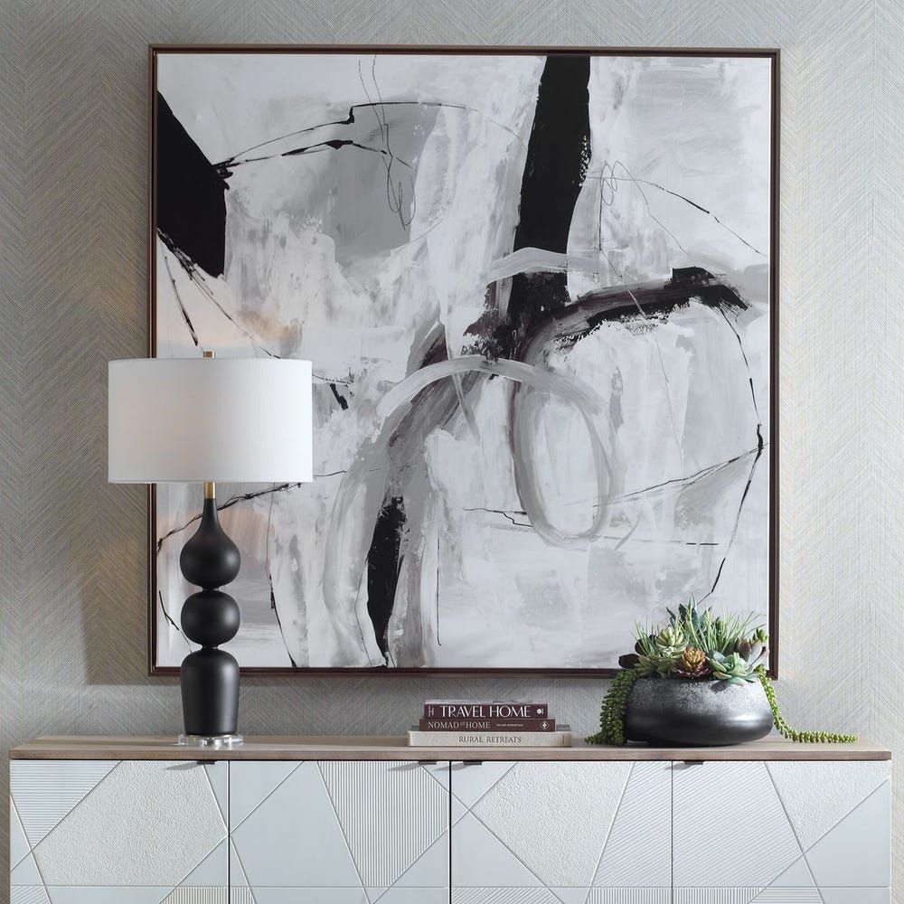 Looping Eternity Framed Canvas / 32360 UTTERMOST