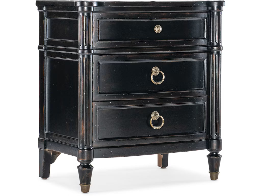 Charleston Three-Drawer Nightstand /  6750-90015-97
