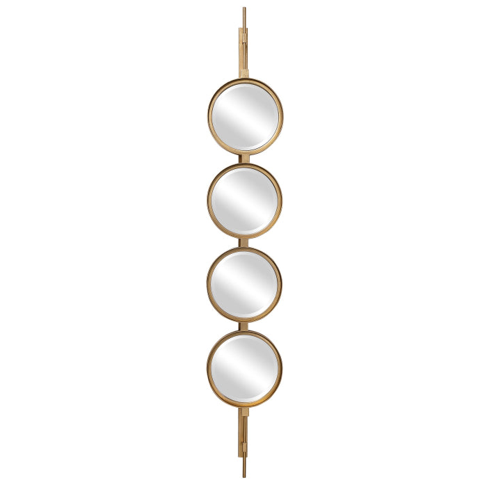 Button Gold Mirror / 09666 UTTERMOST