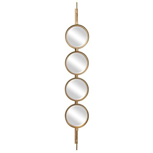 Button Gold Mirror / 09666 UTTERMOST