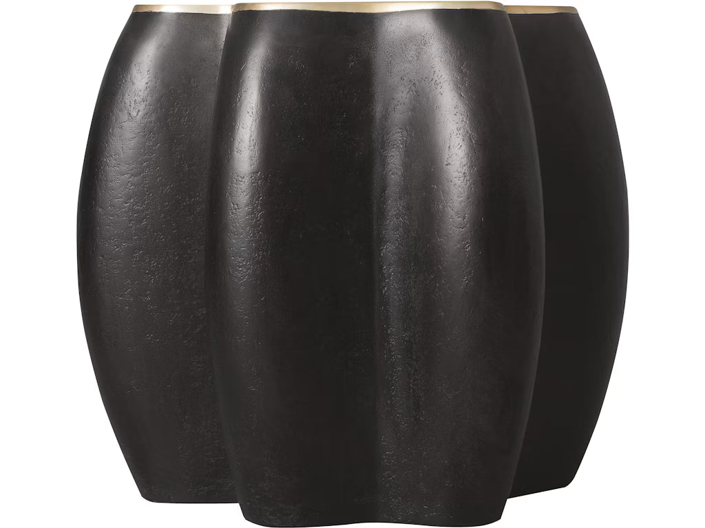 Melange Even and Flow Round End Table 628-80587-99