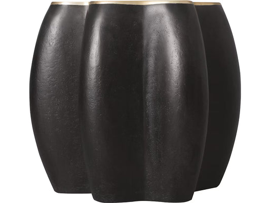 Melange Even and Flow Round End Table 628-80587-99